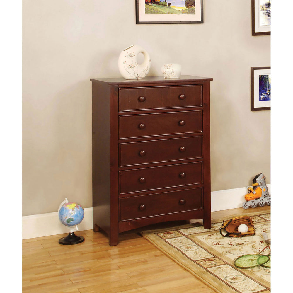 Furniture of America - Omnus Chest in Cherry - CM7905CH-C View 1