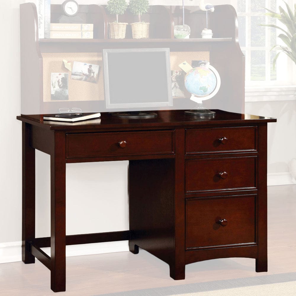 Furniture of America - Omnus Desk in Cherry - CM7905CH-DK View 1