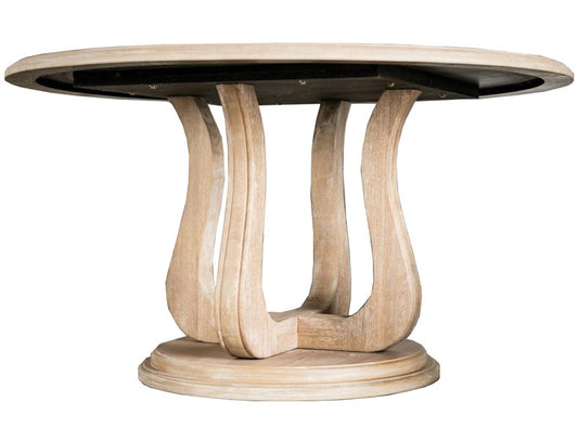 Furniture of America - Orbetello 54" Round Dining Table in Distressed Natural - FM3601NT-RT View 1
