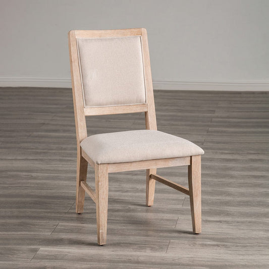Furniture of America - Orbetello Side Chair Set of 2 in Distressed Natural - FM3601NT-SC-2PK View 1