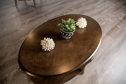 Furniture of America - Orkdal Coffee Table in Walnut - FM40001BR-C View 4
