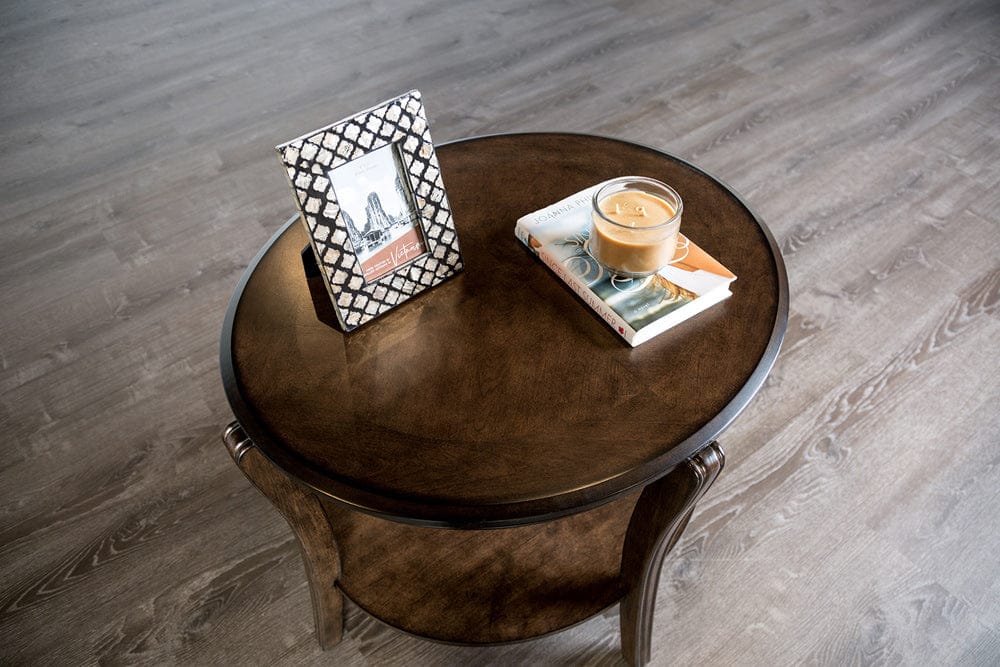 Furniture of America - Orkdal End Table in Walnut - FM40001BR-E View 2