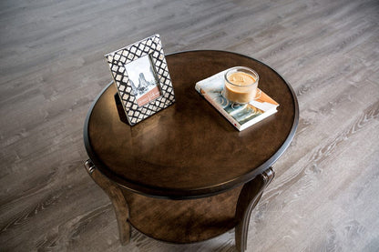 Furniture of America - Orkdal End Table in Walnut - FM40001BR-E View 2