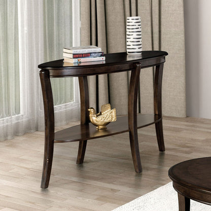 Furniture of America - Orkdal Sofa Table in Walnut - FM40001BR-S View 1
