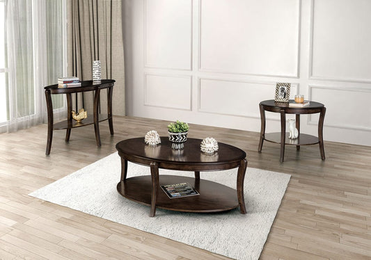 Furniture of America - Orkdal Sofa Table in Walnut - FM40001BR-S View 2