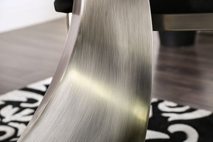 Furniture of America - Orla Dining Table in Silver/Black - CM3726T-TABLE View 2