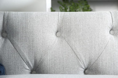 Furniture of America - Ornella Sectional in Light Gray/Blue - SM2671-SECT View 6