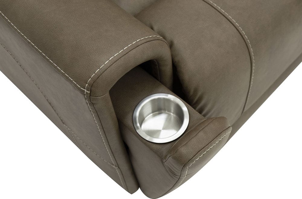 Furniture of America - Orpheus Power Sectional w/ Lift Chair in Brown - FM68100BR-SECT-LC View 4