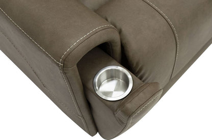 Furniture of America - Orpheus Power Sectional w/ Lift Chair in Brown - FM68100BR-SECT-LC View 4