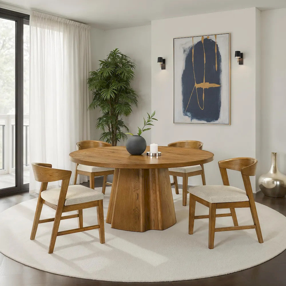 Furniture of America - Orsino - Dining Table - FM32008WN-RT-TABLE view 2