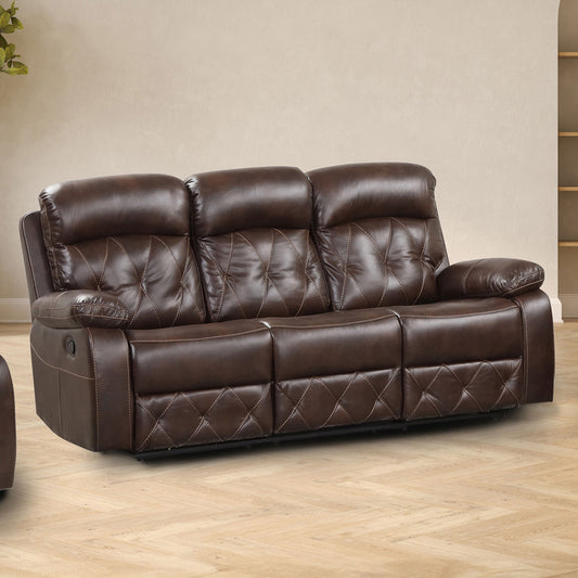 Furniture of America - Osias Sofa in Brown - NX6004BR-SF View 1