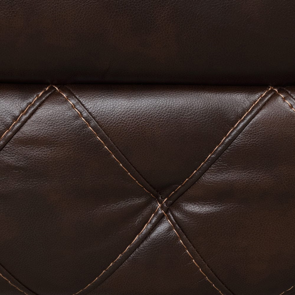 Furniture of America - Osias Sofa + Loveseat + Chair in Brown - NX6004BR-3PC View 2