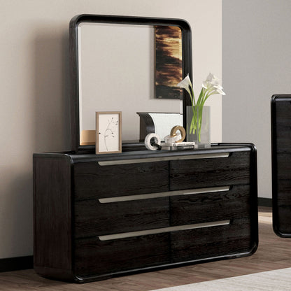 Furniture of America - Osterley Dresser in Black - FM71500BK-D View 2