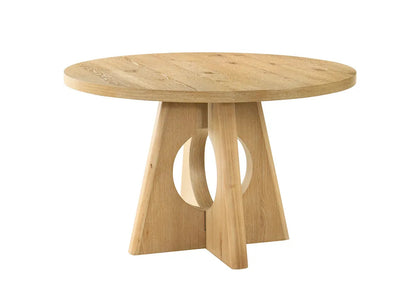 Furniture of America - Ozark - 5 Pc. Dining Table Set - Oak - FM3223AK-RT-5PC view 2