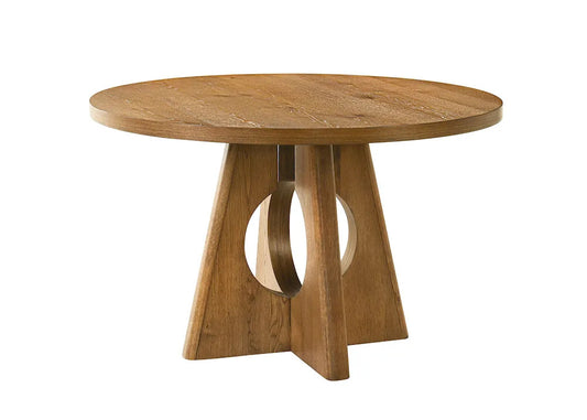 Furniture of America - Ozark - Round Dining Table - Walnut - FM3223WN-RT view 1