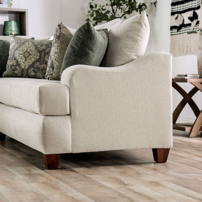 Furniture of America - Paddington Sectional in Beige/Sage Green - SM6443-SECT View 5