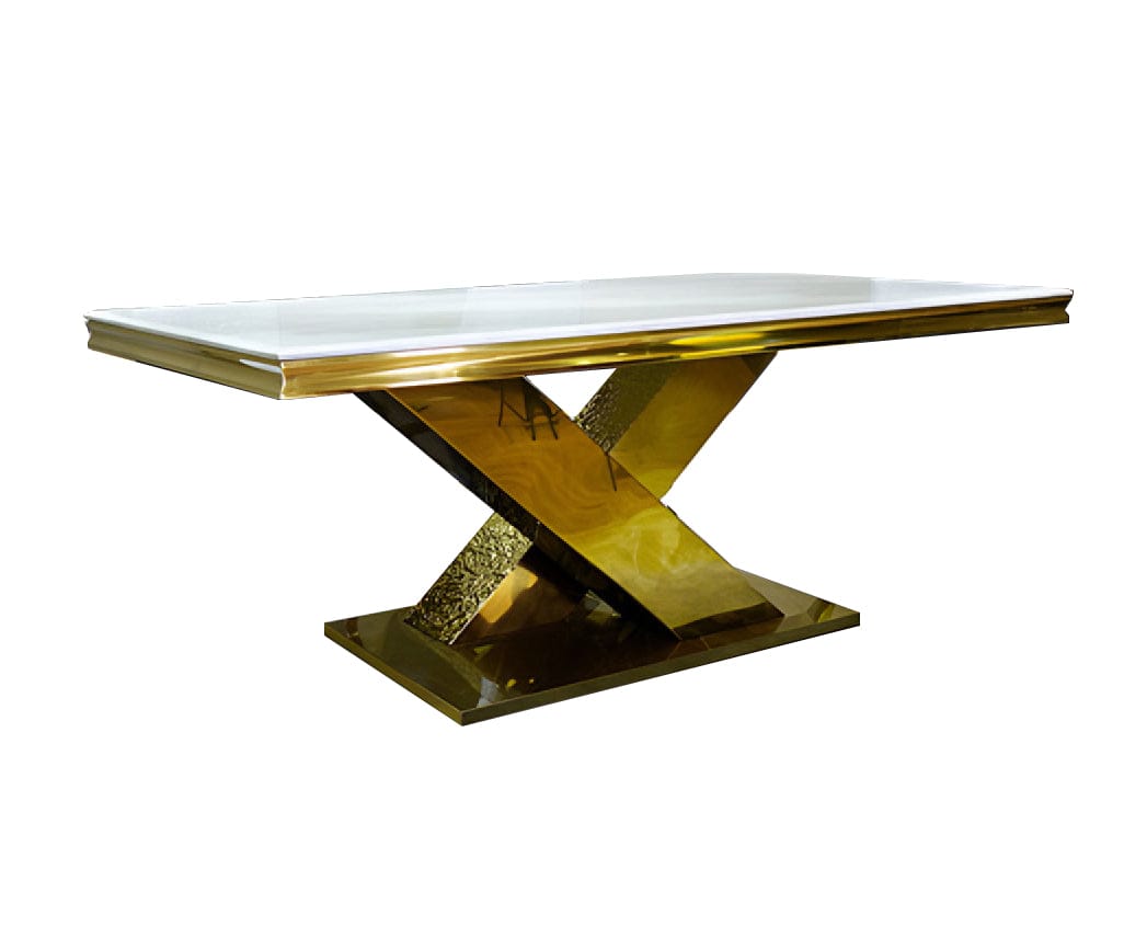 Furniture of America - Palazzo Dining Table in Gold - FM33002GD-T-TABLE View 1