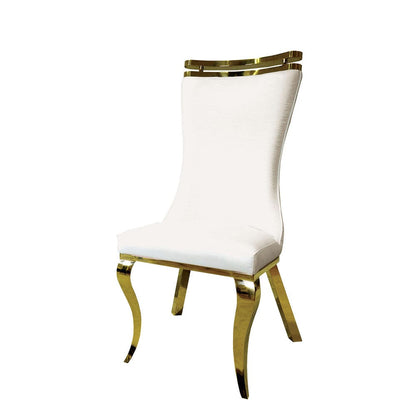 Furniture of America - Palazzo Side Chair Set of 2 in White - FM33011WH-SC-2PK View 1