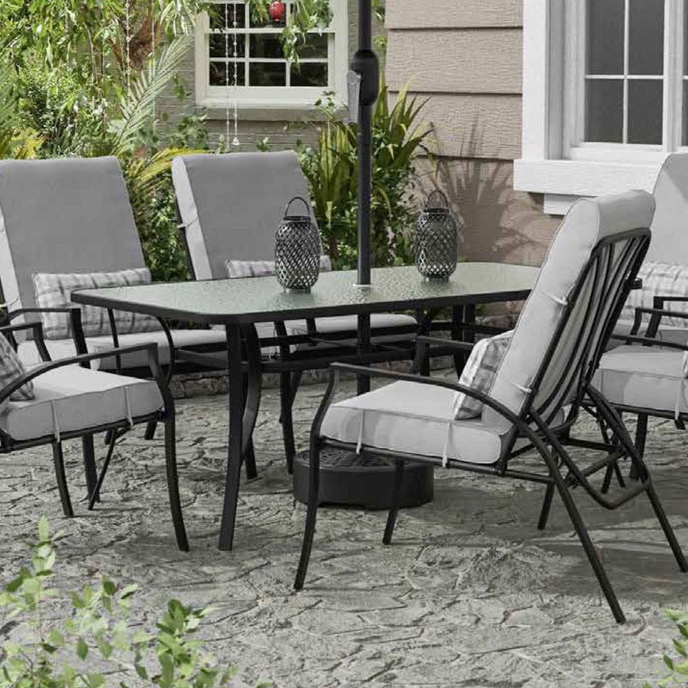 Furniture of America - Palma Adjustable Chairs Set of 6 in Black/Gray - GM-2023-6PK View 2