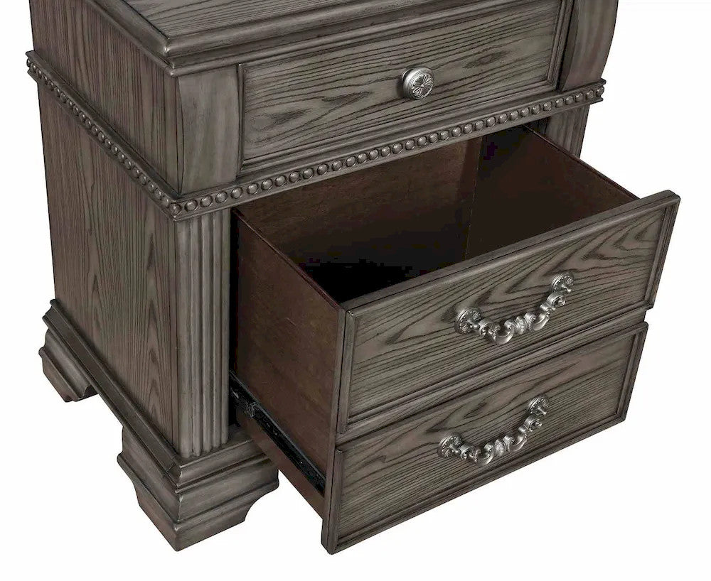 Furniture of America - Pamphilos - Cal.King Bed, Gray - FOA7144GY-CK-BED view 6