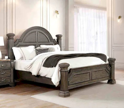Furniture of America - Pamphilos - E.King Bed, Gray - FOA7144GY-EK-BED view 1