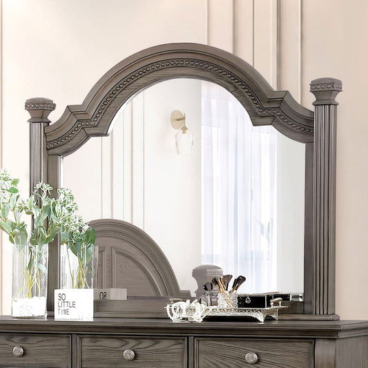 Furniture of America - Pamphilos Mirror in Gray - FOA7144GY-M View 1