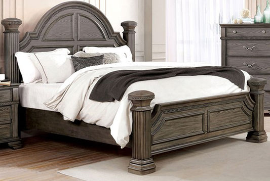 Furniture of America - Pamphilos Queen Bed in Gray - FOA7144GY-Q-BED View 1
