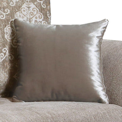 Furniture of America - Panozzo Sofa + Loveseat in Beige/Walnut - SM7308-2PC View 3