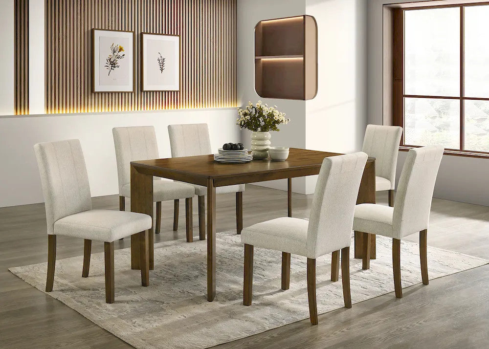 Furniture of America - Paolino - 7 Pc. Dining Table Set - FM32010BR-T-7PC view 1