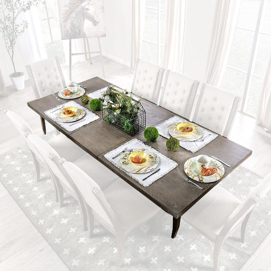 Furniture of America - Patience Dining Table in Rustic Natural Tone/Beige - CM3577T-TABLE View 1
