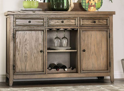 Furniture of America - Patience Server in Rustic Natural Tone - CM3577SV View 1