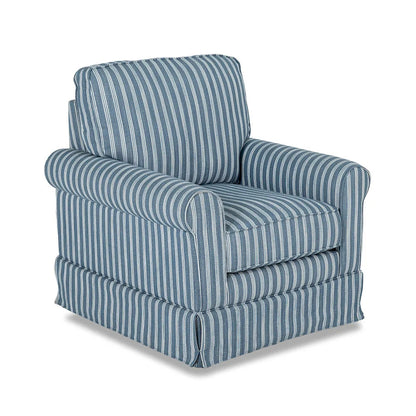 Furniture of America - Peggy - Accent Chair - Blue - FM-AC6011BL view 3