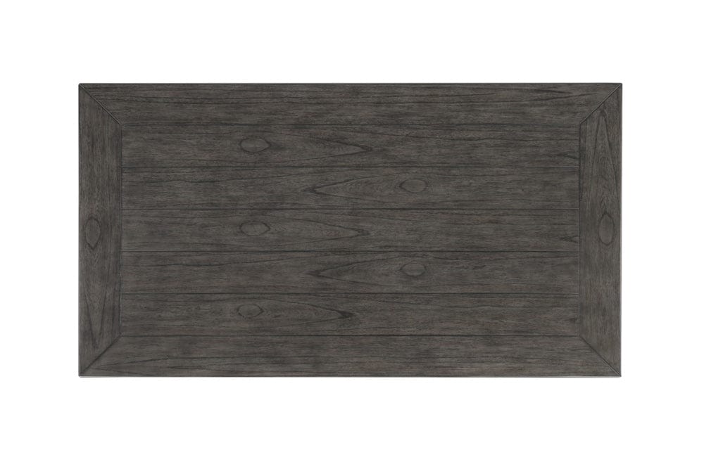 Furniture of America - Pendola Dining Table in Rustic White - FM3427WH-T View 2