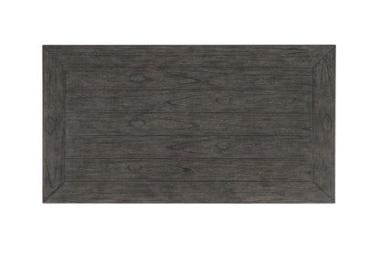 Furniture of America - Pendola Dining Table in Rustic White - FM3427WH-T View 2