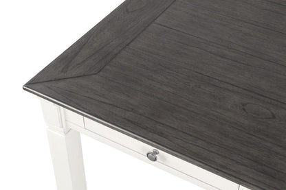 Furniture of America - Pendola Dining Table in Rustic White - FM3427WH-T View 6