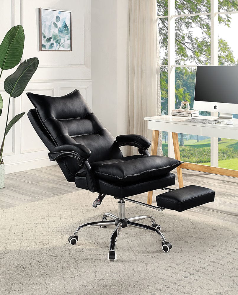 Furniture of America - Perce Office Chair in Black - CM-FC668BK View 2