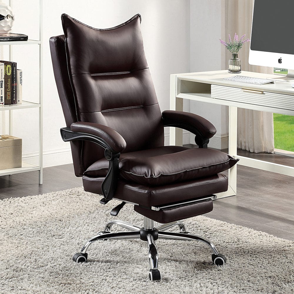Furniture of America - Perce Office Chair in Brown - CM-FC668BR View 1