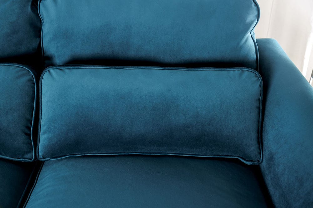 Furniture of America - Peregrine Sectional in Teal - SM5415-SECT View 5