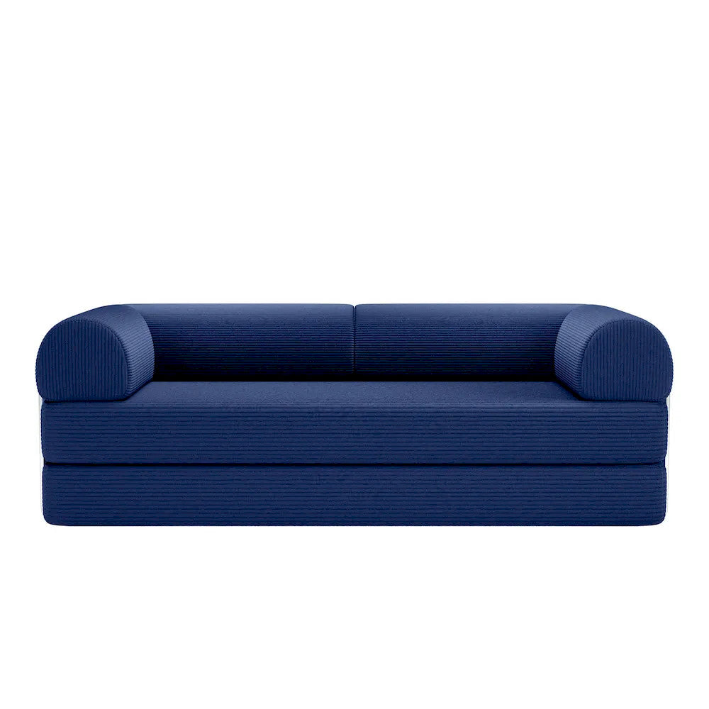 Furniture of America - Perri - 79" Compressed Sofa, Blue - SL6907BL view 3