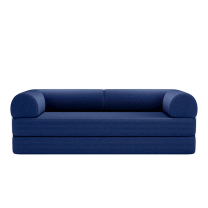Furniture of America - Perri - 79" Compressed Sofa, Blue - SL6907BL view 3
