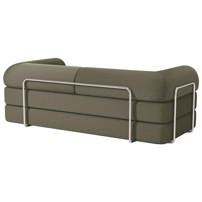 Furniture of America - Perri - 79" Compressed Sofa, Olive green - SL6907GR view 5