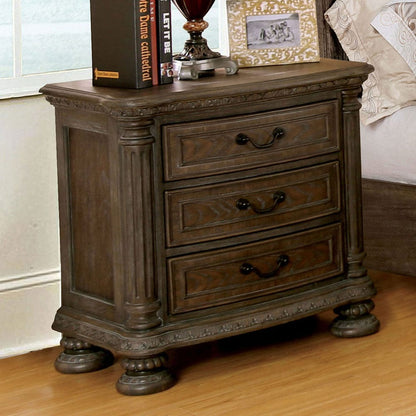 Furniture of America - Persephone Nightstand in Rustic Natural - CM7661N View 1
