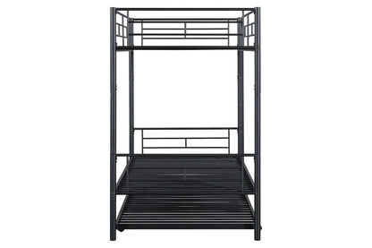 Furniture of America - Philotus Twin/Twin Bunk Bed (K/D) + Trundle in Black - FM-BK906BK-TT View 8