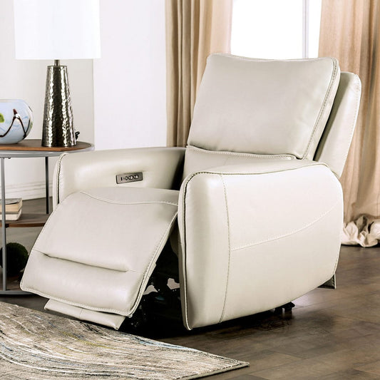 Furniture of America - Phineas Power Recliner in Beige - CM9921ST-CH-PM View 1
