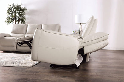 Furniture of America - Phineas Power Sofa + Loveseat in Beige - CM9921ST-PM-2PC View 6
