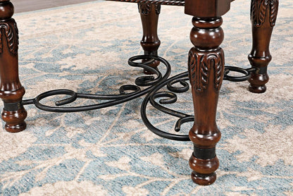 Furniture of America - Picardy Side Chair Set of 2 in Brown Cherry/Black - CM3147SC-2PK View 3