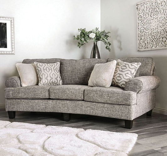 Furniture of America - Pierpont Sofa in Gray - SM8012-SF View 1