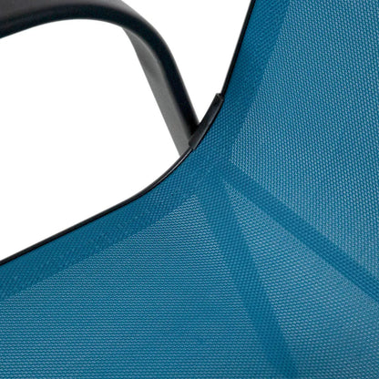 Furniture of America - Pierro - Stacking Chair (2/Stack), Blue - LA-D013BL-2PK view 2