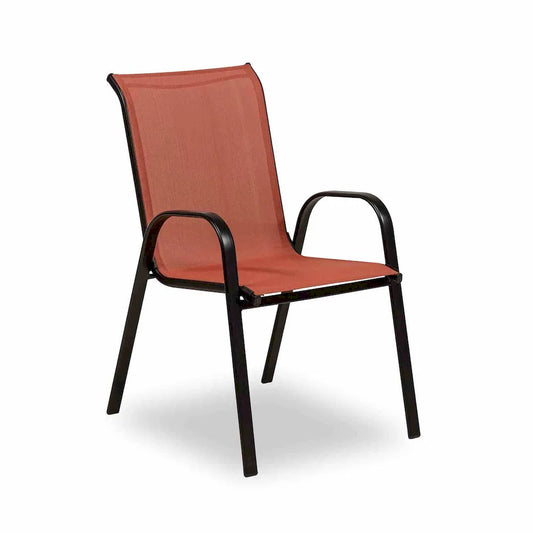 Furniture of America - Pierro - Stacking Chair (2/Stack), Red - LA-D013RD-2PK view 1