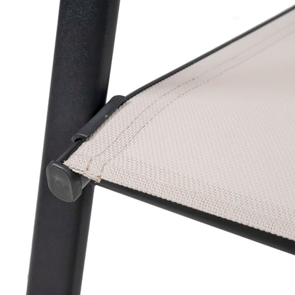 Furniture of America - Pierro Stacking Chair (4/Stack) in Beige - LA-D013SV-4PK View 3